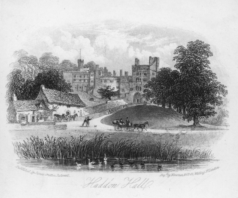 Haddon Hall af English School