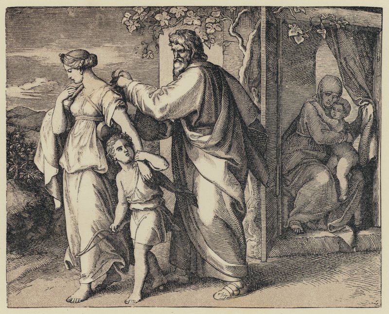 Hagar (gravering) af English School