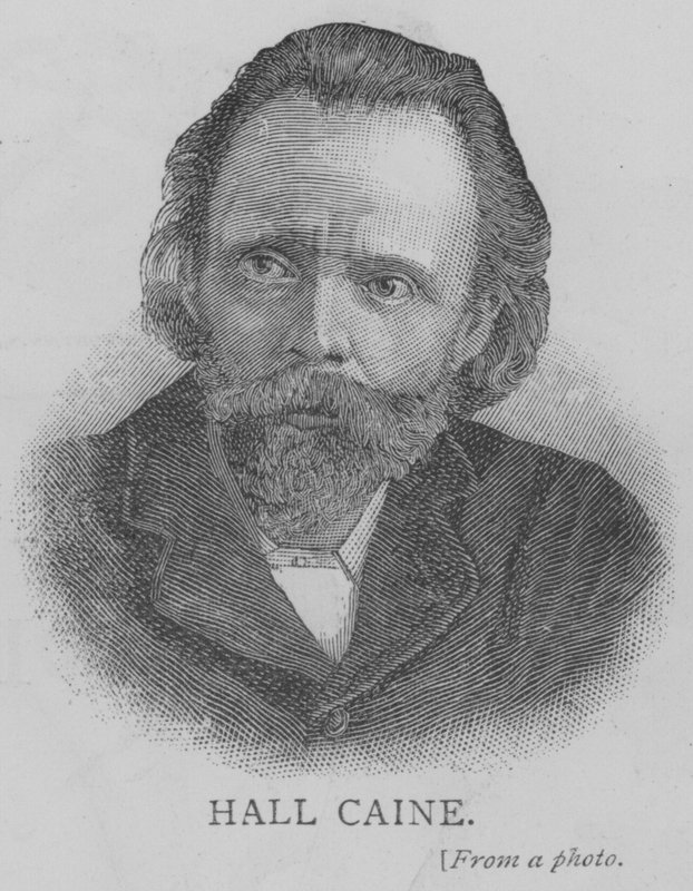 Hall Caine (gravering) af English School
