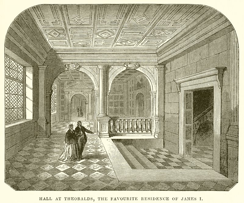 Hall på Theobalds, James I