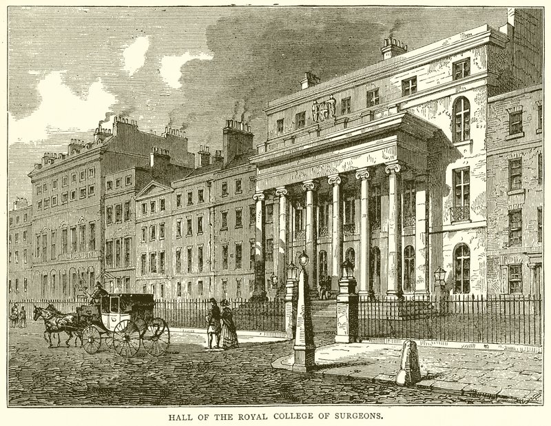 Hall of the Royal College of Surgeons af English School