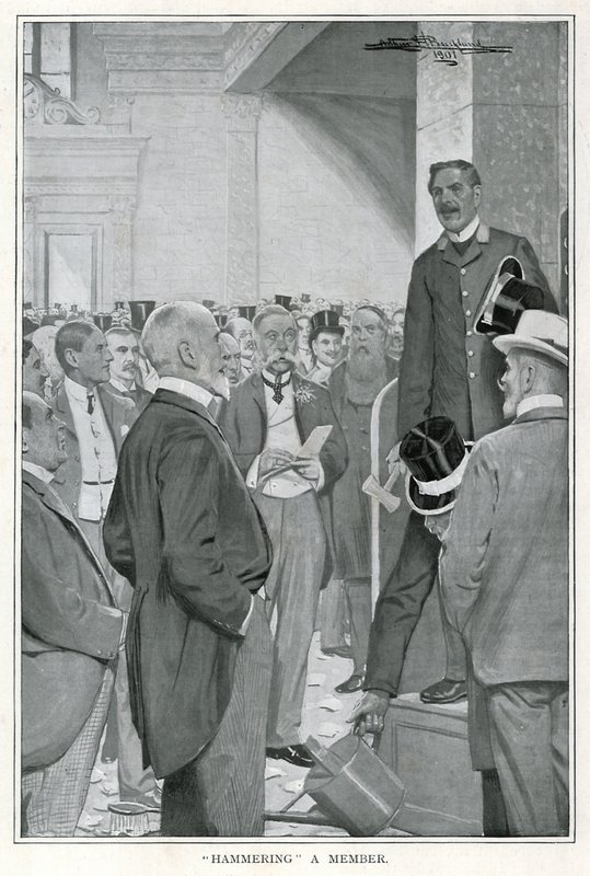 "Hammer" et medlem (Litho) af English School