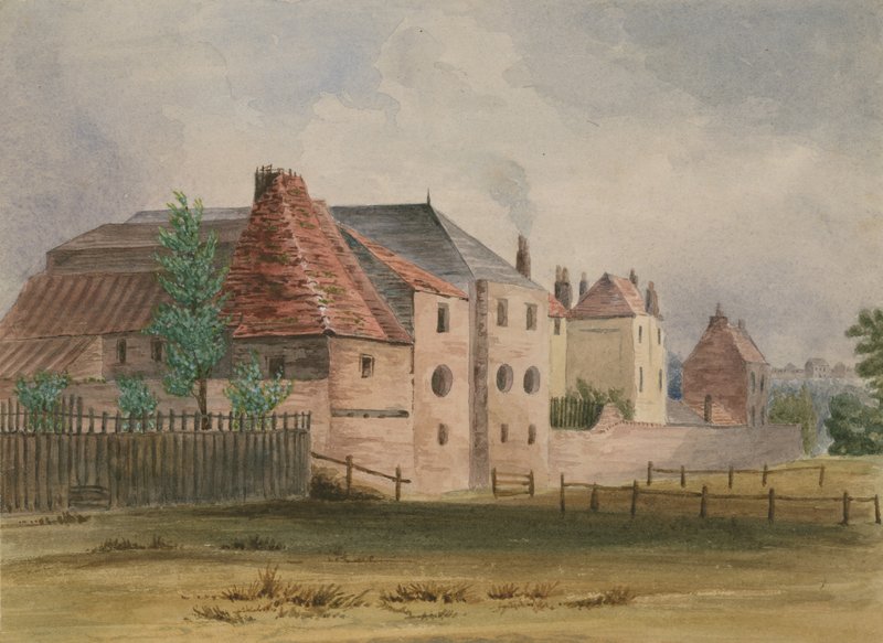 Hampstead Fields af English School