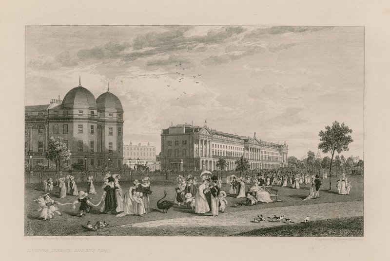 Hanover Terrace, Regents Park, London af English School