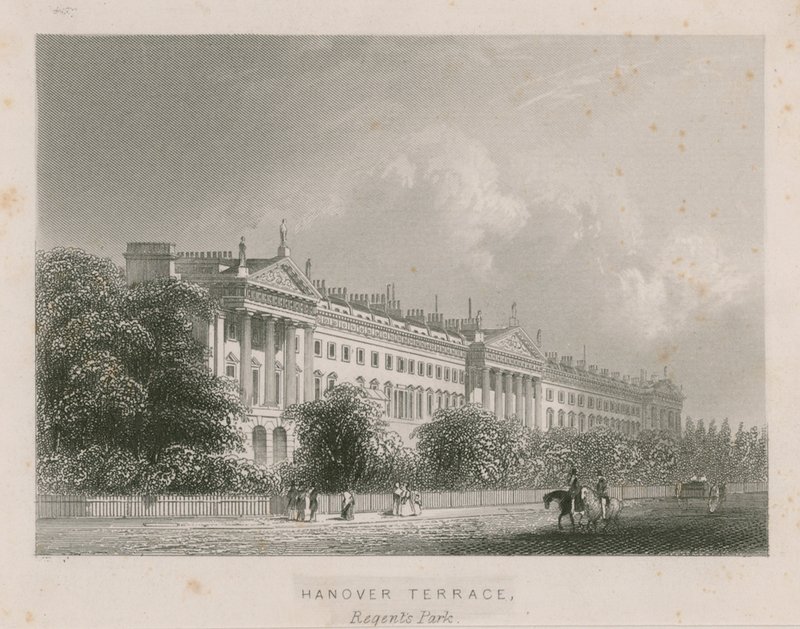 Hanover Terrace, Regents Park, London af English School