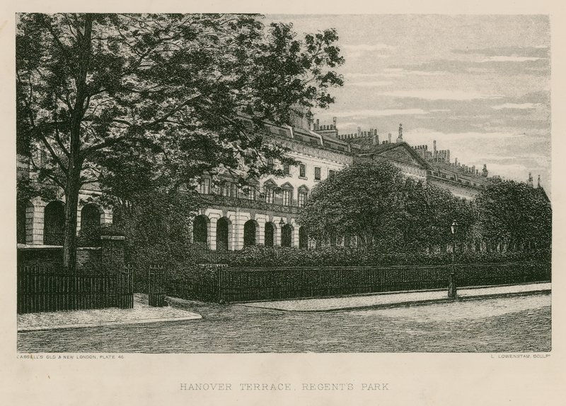 Hanover Terrace, Regents Park, London af English School