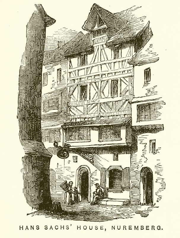 Hans Sachs Hus, Nürnberg af English School