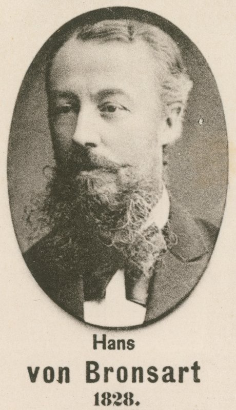 Hans von Bronsart (gravering) af English School