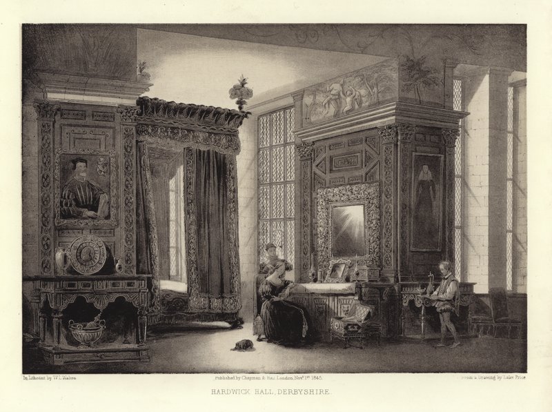 Hardwick Hall, Derbyshire af English School