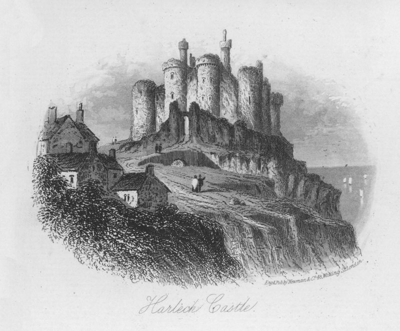 Harlech Slot af English School