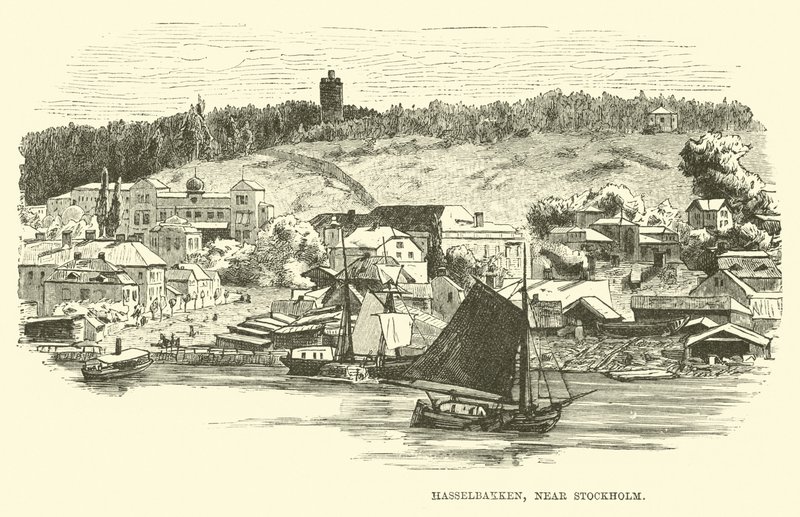 Hasselbakken, nær Stockholm af English School