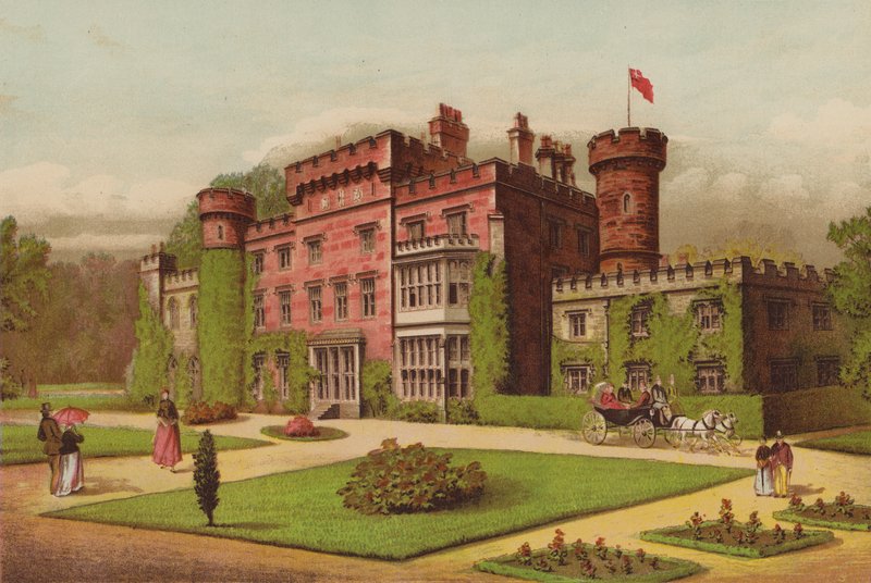 Hawarden Castle af English School