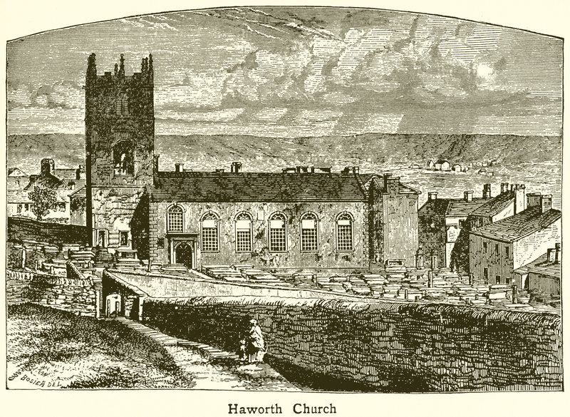 Haworth kirke af English School