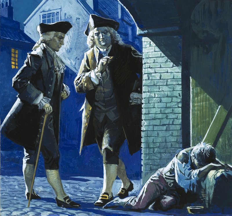Han malede et billede med ord: James Boswell af English School