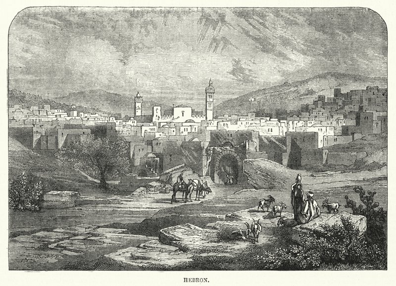 Hebron (gravering) af English School