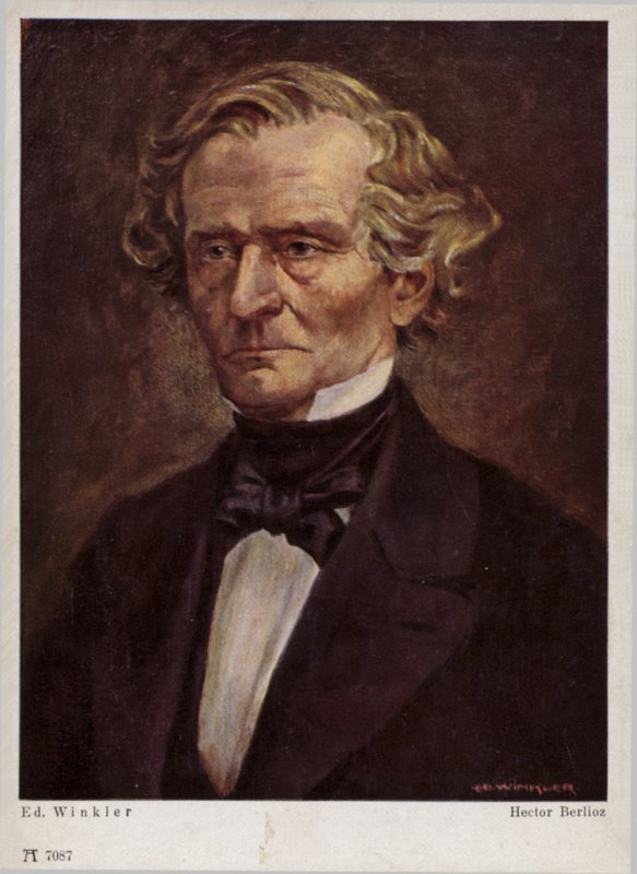 Hector Berlioz, fransk romantisk komponist (1803-1869) af English School