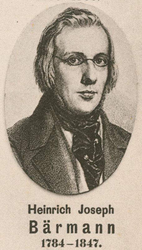 Heinrich Joseph Barmann (gravure) af English School