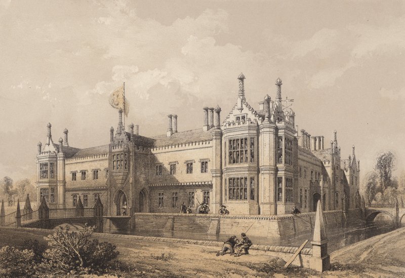 Helmingham Hall, Suffolk af English School