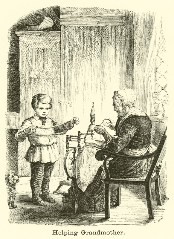 Hjælper bedstemor af English School