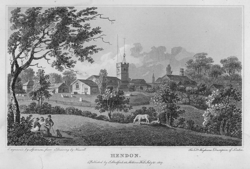 Hendon (gravering) af English School