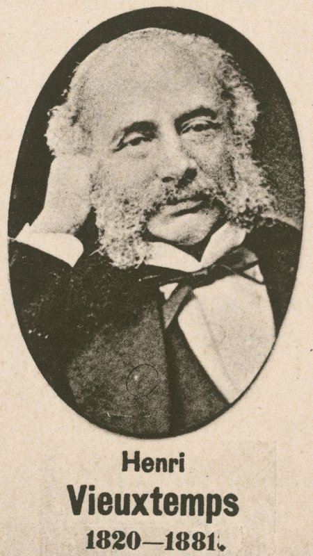 Henri Vieuxtemps (gravering) af English School