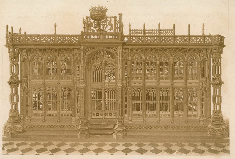 Henry 7th Chapel, Westminster Abbey, London af English School