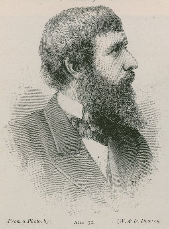 Henry Arthur Jones, dramatiker, 32 år af English School