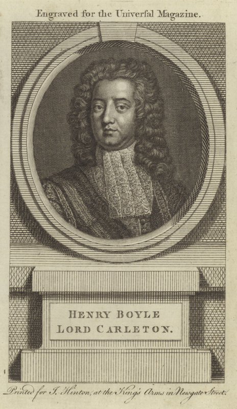 Henry Boyle, Lord Carleton af English School