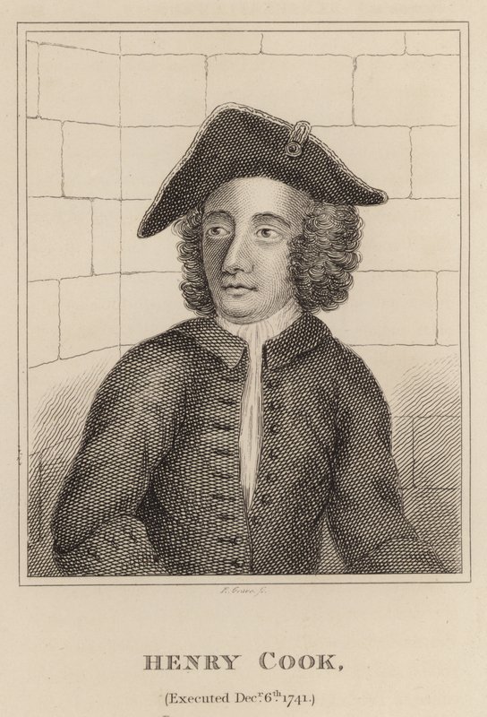 Henry Cook, henrettet 6. december 1741 af English School