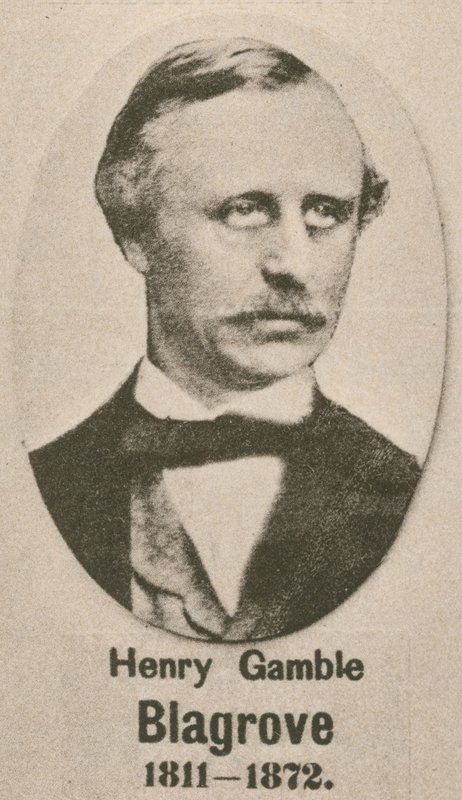 Henry Gamble Blagrove (dybtryk) af English School