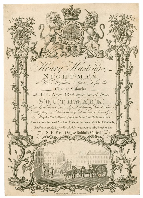 Henry Hastings, Nightman, byttekort af English School