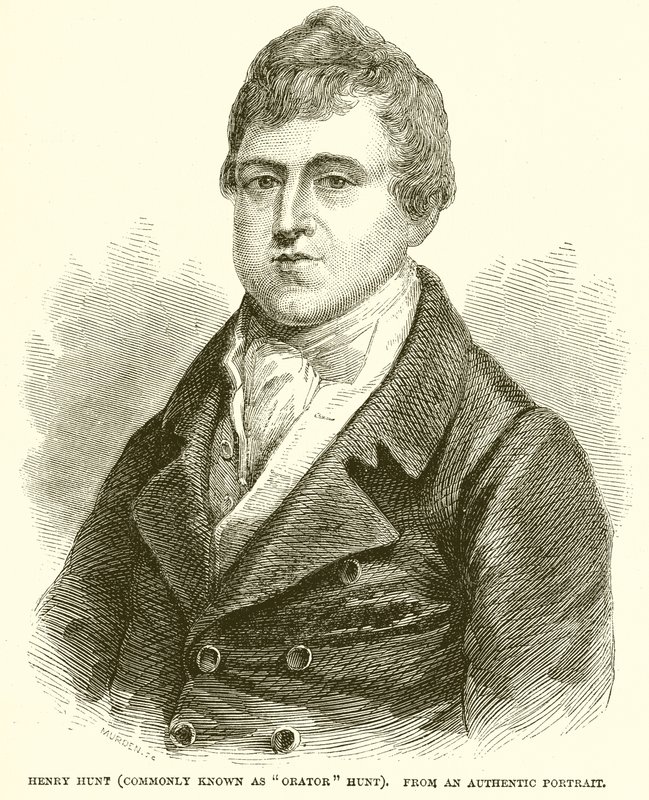 Henry Hunt (almindeligvis kendt som Orator Hunt) af English School