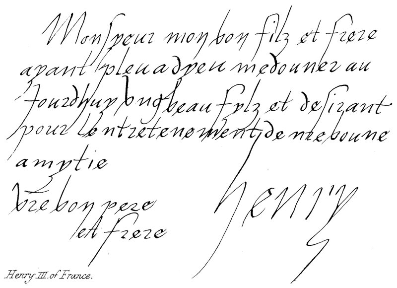 Henrik III af Frankrig af English School