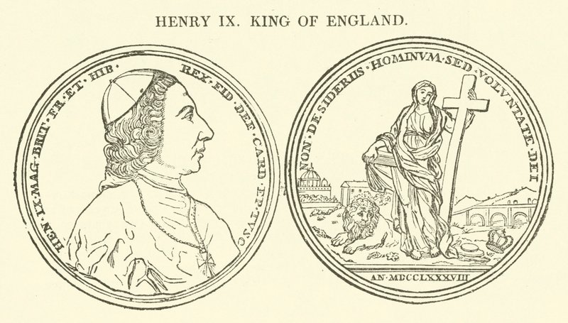 Henrik IX, konge af England (gravering) af English School