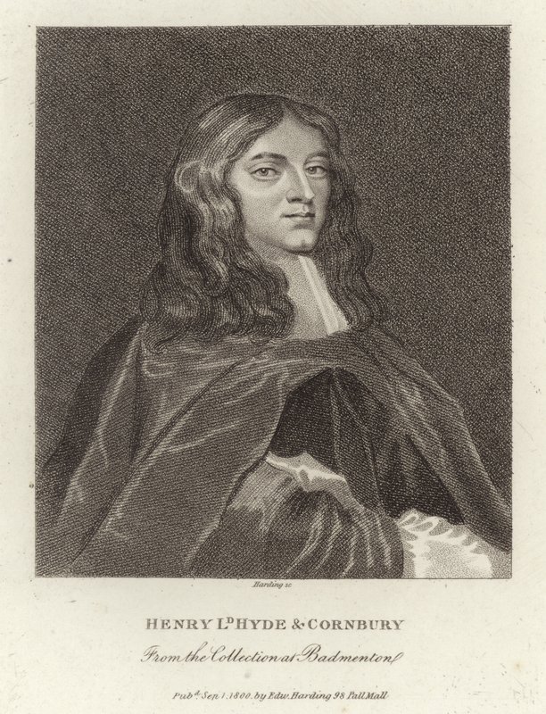Henry Lord Hyde og Cornbury af English School