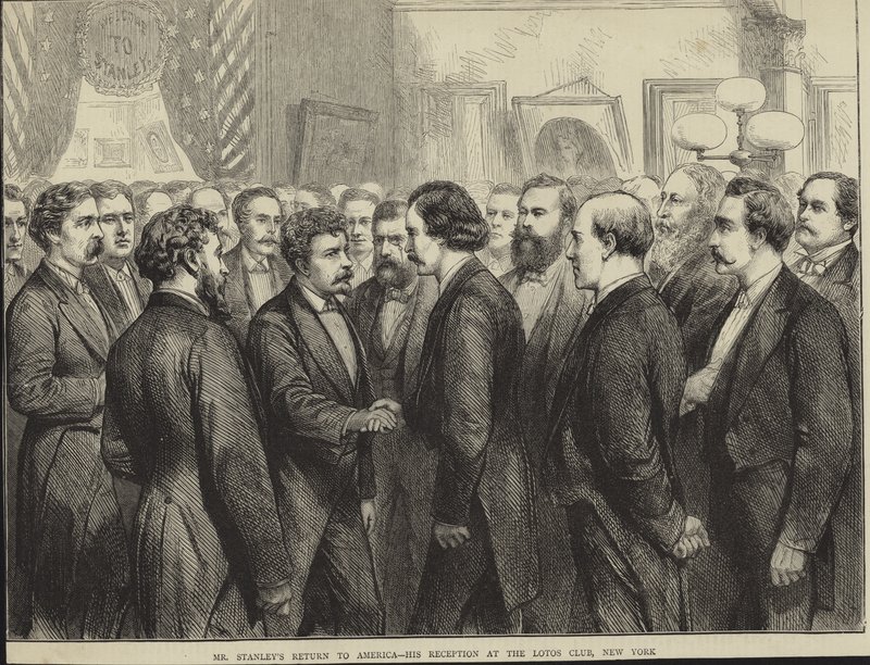 Henry Morton Stanleys vender tilbage til Amerika af English School