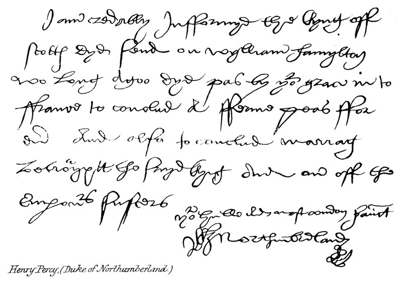 Henry Percy, (hertug af Northumberland) af English School