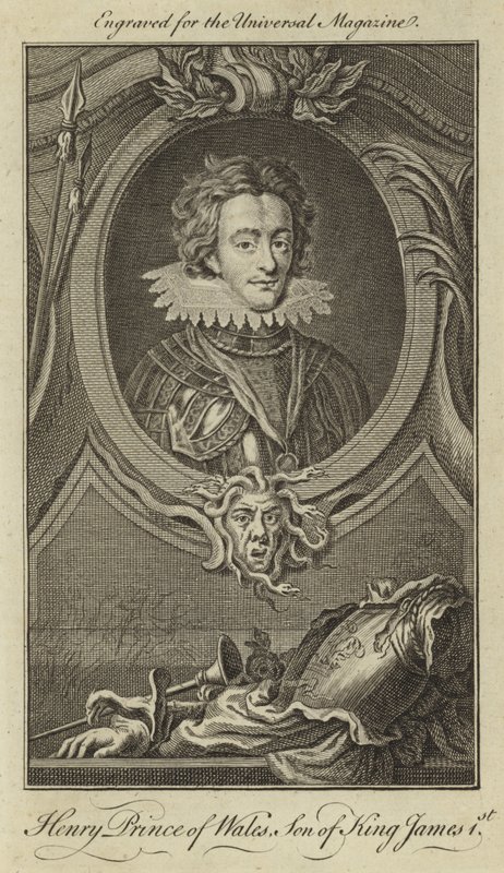 Henry Prince of Wales, søn af kong James I af English School