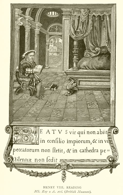 Henry VIII læser af English School
