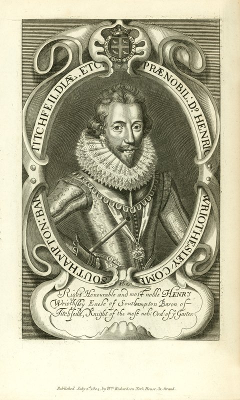 Henry Wriothsley, jarl af Southampton af English School