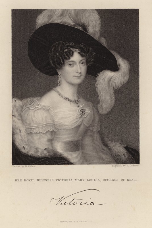 Hendes Kongelige Højhed Victoria Mary Louisa af English School