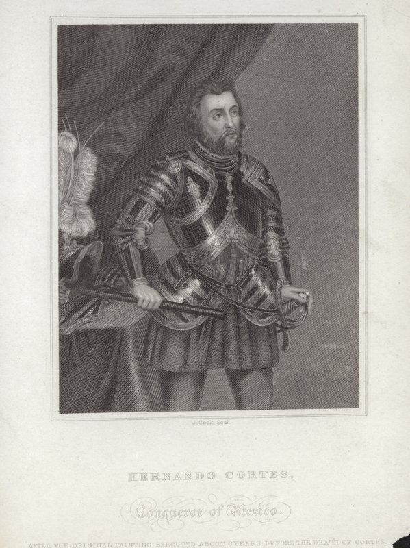 Hernan Cortes af English School