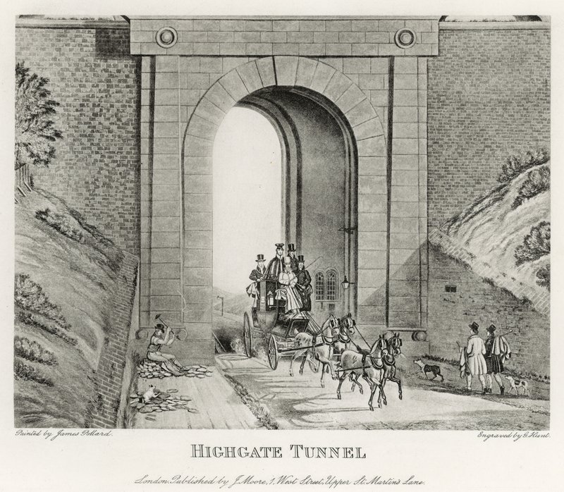 Highgate Tunnel af English School
