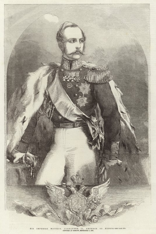 Hans kejserlige majestæt, Alexander II af English School