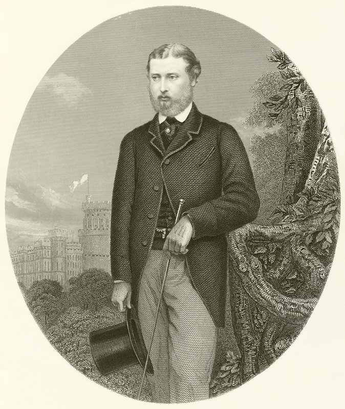 Hans Kongelige Højhed Albert Prins af Wales af English School