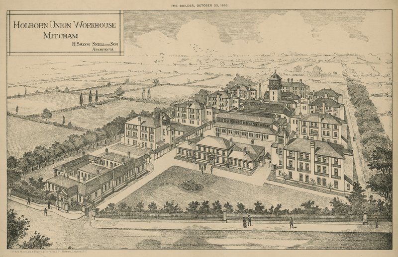 Holborn Union Workhouse, Mitcham af English School