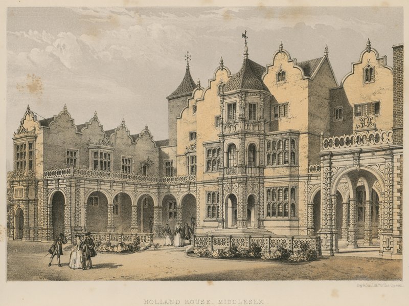 Holland House, Middlesex af English School