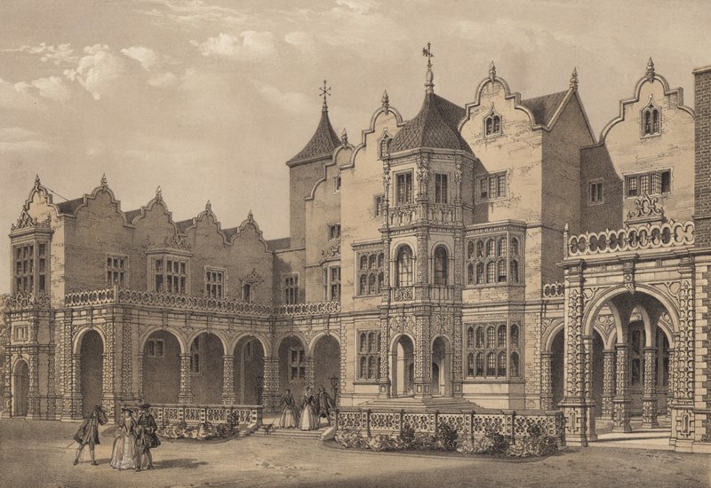 Holland House, Middlesex af English School