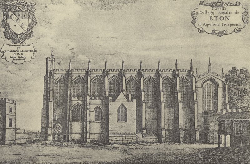 Hollars Print, 1673 (gravering) af English School