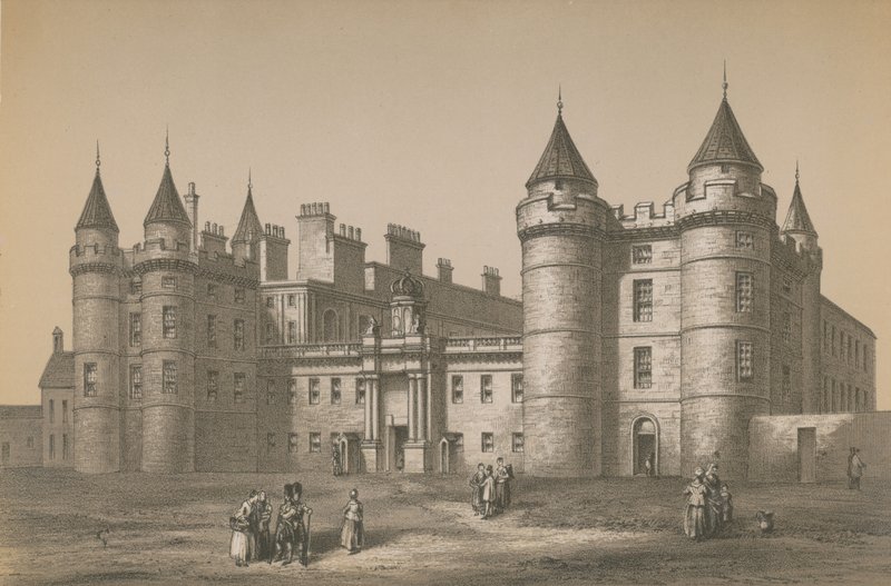 Holyrood Palace af English School